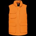 Chaleco acolchado impermeable Orange L