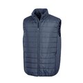 Chaleco acolchado reciclado Navy S