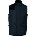 Chaleco acolchado rombos hombre Navy / Black XL