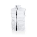 Chaleco acolchado de suave nylon/poliéster Bla XXL