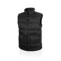 Chaleco acolchado de suave nylon/poliéster Neg M
