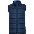 Chaleco acolchado tacto pluma Marino S