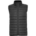 Chaleco acolchado tacto pluma Negro Vigore S