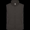 Chaleco acolchado unisex con forro polar DARK GREY L