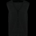 Chaleco de algodón ajustado Black XXL
