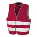 Chaleco alta visibilidad para niños Burgundy 4/6 Ans