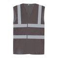 Chaleco alta visibilidad reciclado Grey XXL