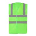 Chaleco alta visibilidad reciclado Lime XXL