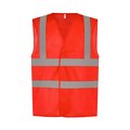 Chaleco alta visibilidad reciclado Red XXL