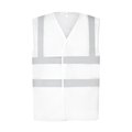 Chaleco alta visibilidad reciclado White M