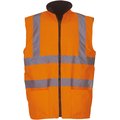 Chaleco de alta visibilidad reversible Hi Vis Orange S