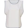 Chaleco con Bordes reflectantes White XXL/3XL