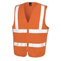 Chaleco con cremallera y bandas reflectantes Fluorescent Orange Xxl/3Xl