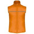 Chaleco deportivo con rejilla Orange S