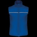 Chaleco deportivo con rejilla Royal Blue S
