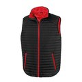 Chaleco eco con bolsillos laterales Black / Red S