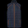 Chaleco hidrófugo con bolsillos Navy / Fluorescent Orange M