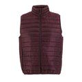 Chaleco Hombre Acolchado 100% poliéster Burgundy Xl