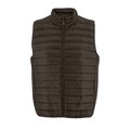 Chaleco Hombre Acolchado 100% poliéster Marrón Chocolate 3Xl