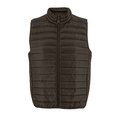 Chaleco Hombre Acolchado 100% poliéster Marrón Chocolate Xxl