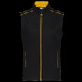 Chaleco hombre con bolsillos Black / Yellow 3XL