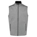 Chaleco hombre con bolsillos Marl Oxford Grey / Black L