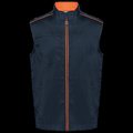 Chaleco hombre con bolsillos Navy / Fluorescent Orange 4Xl