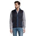 Chaleco Ligero Hombre Cuello Alto Azul Mar L
