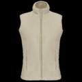 Chaleco micropolar para chica Beige L
