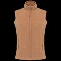 Chaleco micropolar para chica Camel Heather 4XL