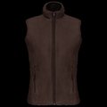 Chaleco micropolar para chica CHOCOLATE M