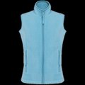 Chaleco micropolar para chica Cloudy blue heather XL