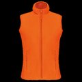 Chaleco micropolar para chica Orange M