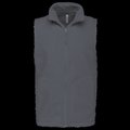 Chaleco micropolar hombre cremallera y bolsillos Convoy Grey XXL