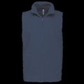 Chaleco micropolar hombre cremallera y bolsillos Deep Blue S