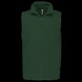 Chaleco micropolar hombre cremallera y bolsillos Forest Green 3Xl