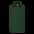 Chaleco micropolar hombre cremallera y bolsillos Forest Green Xxl
