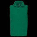 Chaleco micropolar hombre cremallera y bolsillos Kelly Green M