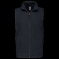 Chaleco micropolar hombre cremallera y bolsillos Navy 3XL