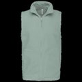 Chaleco micropolar hombre cremallera y bolsillos Sage M
