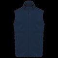 Chaleco micropolar reciclado unisex Navy 3Xl