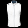 Chaleco mujer con bolsillos White / Navy 3XL