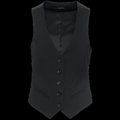 Chaleco mujer entallado Black 42 FR