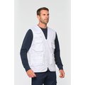 Chaleco multibolsillos con forro unisex