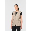 Chaleco multibolsillos con forro unisex