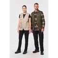 Chaleco multibolsillos con forro unisex