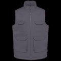 Chaleco multibolsillos unisex Convoy Grey L