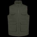 Chaleco multibolsillos unisex Dark Khaki 3XL