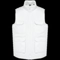 Chaleco multibolsillos unisex White S