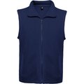Chaleco Polar Cuello Alto 2 Bolsillos Marino M